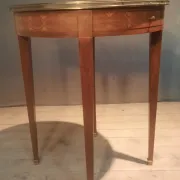Marquetry guéridon in Louis XVI style