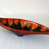 Huge fruit bowl signed Luc, Vallauris, 1950s/1960s