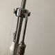 Monix floor lamp, height adjustable in chrome and wood - Paris 1960