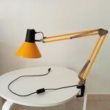 Vintage 1970s mustard yellow architect lamp