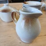 Service à café ancien en grès