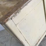Old white hasselberger stool