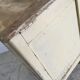 Tabouret ancien bois blanc hasselberger