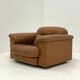 De Sede DS-101 camel brown vintage armchairs