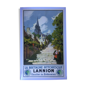Affiche originale Tourisme - bretagne