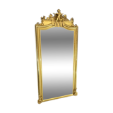 Miroir 204 x 98 cm époque XIXè Napoléon III, putti
