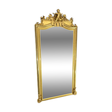 Mirror 204 x 98 cm nineteenth century Napoleon III