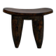 Grand tabouret Senoufo en bois (Burkina Faso)