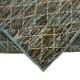 Hand-Knotted Turkish Contemporary 79 cm x 269 cm Blue Wool Runner Carpet