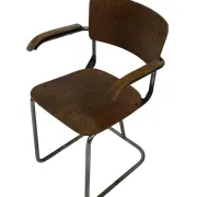 Vintage Plywood bauhaus style dining chair desk chair 50's Design