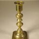 Brass candle holder 15 cm from the 70s
