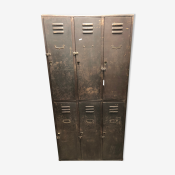 Old metal lockers