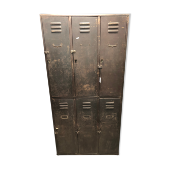 Old metal lockers