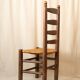 Brutalist straw chairs - Dlg Charles Dudouyt, early 20th century