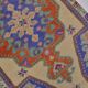 Tapis anatolien rouge et bleu sku 2596