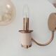 Pair of vintage Maison Delmas wall lights from the 70s