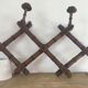 Accordion coat rack