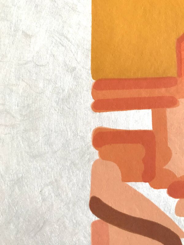 Charles lapicque, le colisée, 1957. lithographie signée au crayon