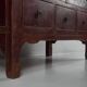 Vermillion red cabinet, China, circa 1900