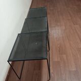 Nesting tables metal indus 80's