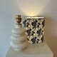 Wireless balcony lamp - unique recycled piece with tiger lampshade