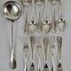 13 Ercuis silver-plated cutlery