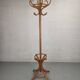 Vintage wooden parrot coat rack