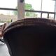 Springvale Chesterfield office chair in oxblood leather