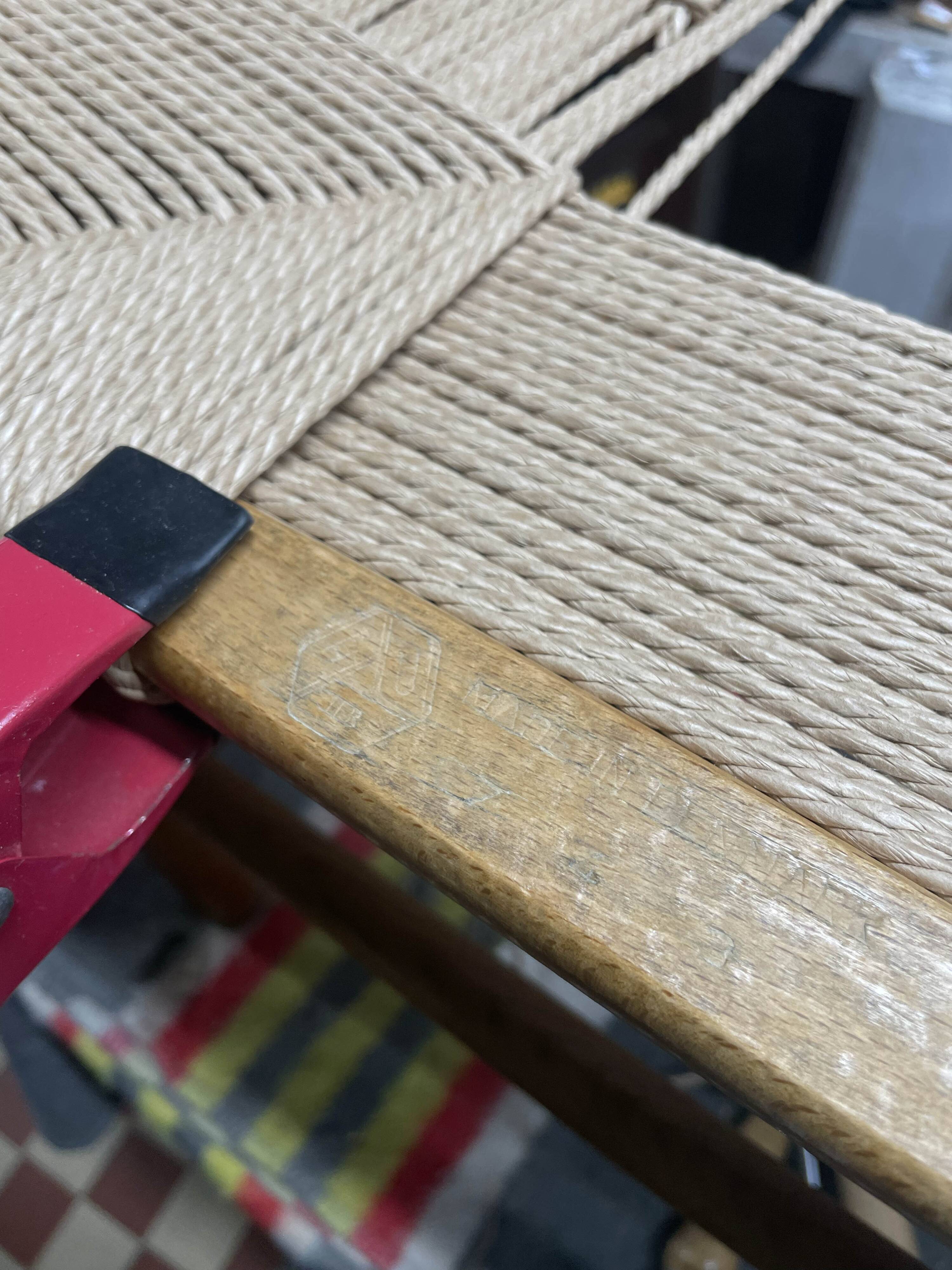 2x Børge Mogensen J39 People's Chair in Beech, 1970s Denmark