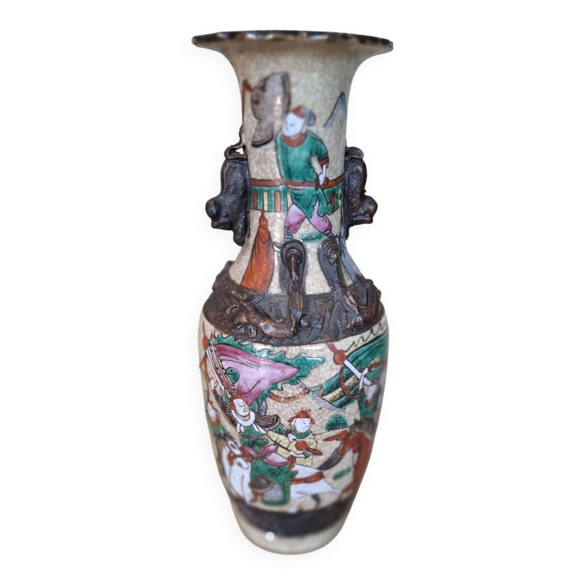 Vase chinois ancien en porcelaine