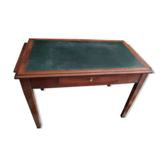 Bureau cuir vert