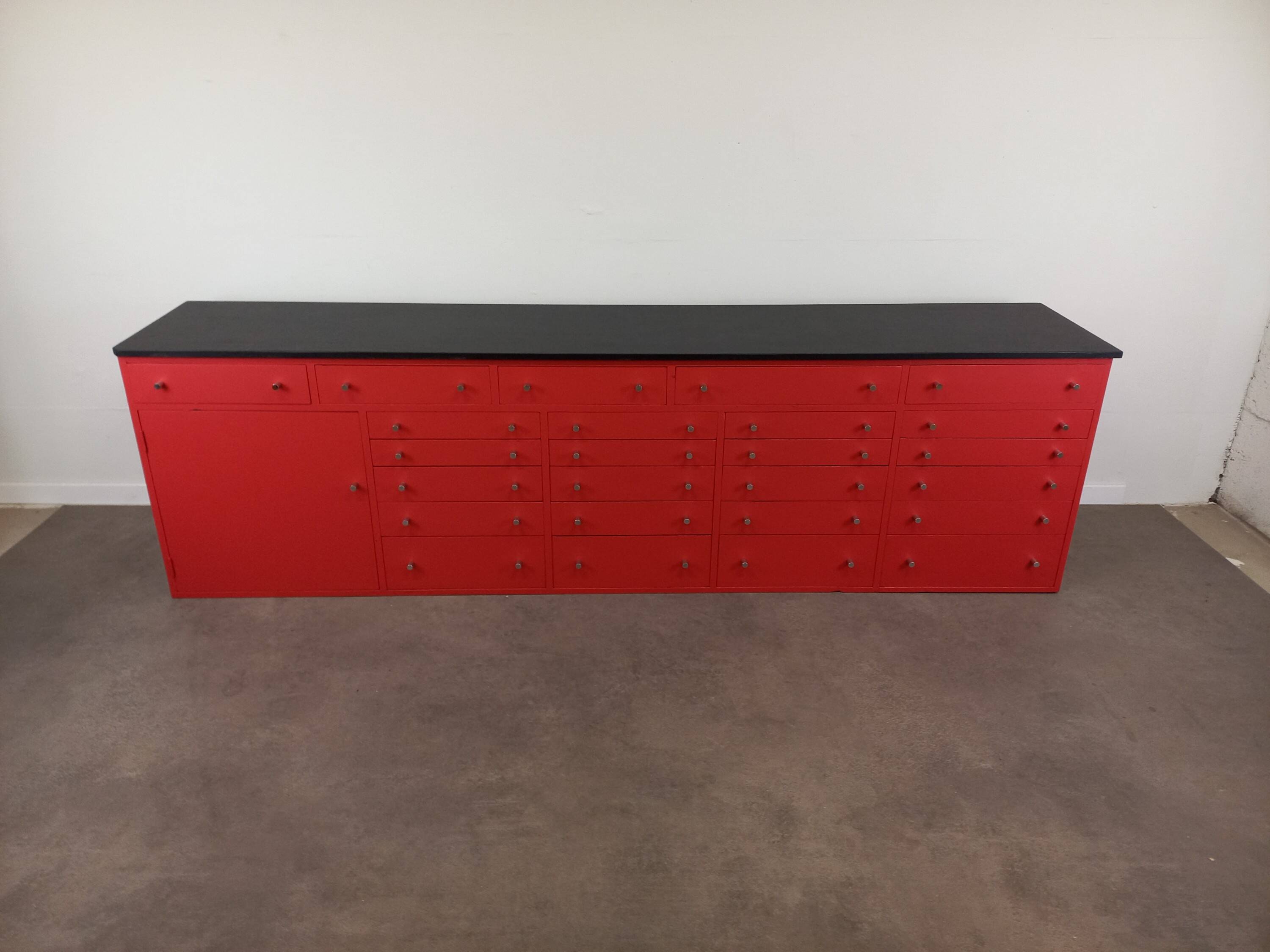 Optician's drawer unit