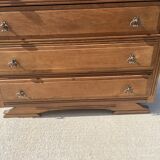 Art Deco chest of drawers, mustache feet