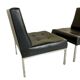 Pair of "samurai" armchairs by Joseph-André Motte for Airborne, 1970