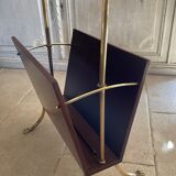 Magazine racks with claw feet by Maison Jansen