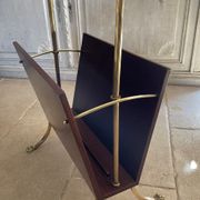 Magazine racks with claw feet by Maison Jansen