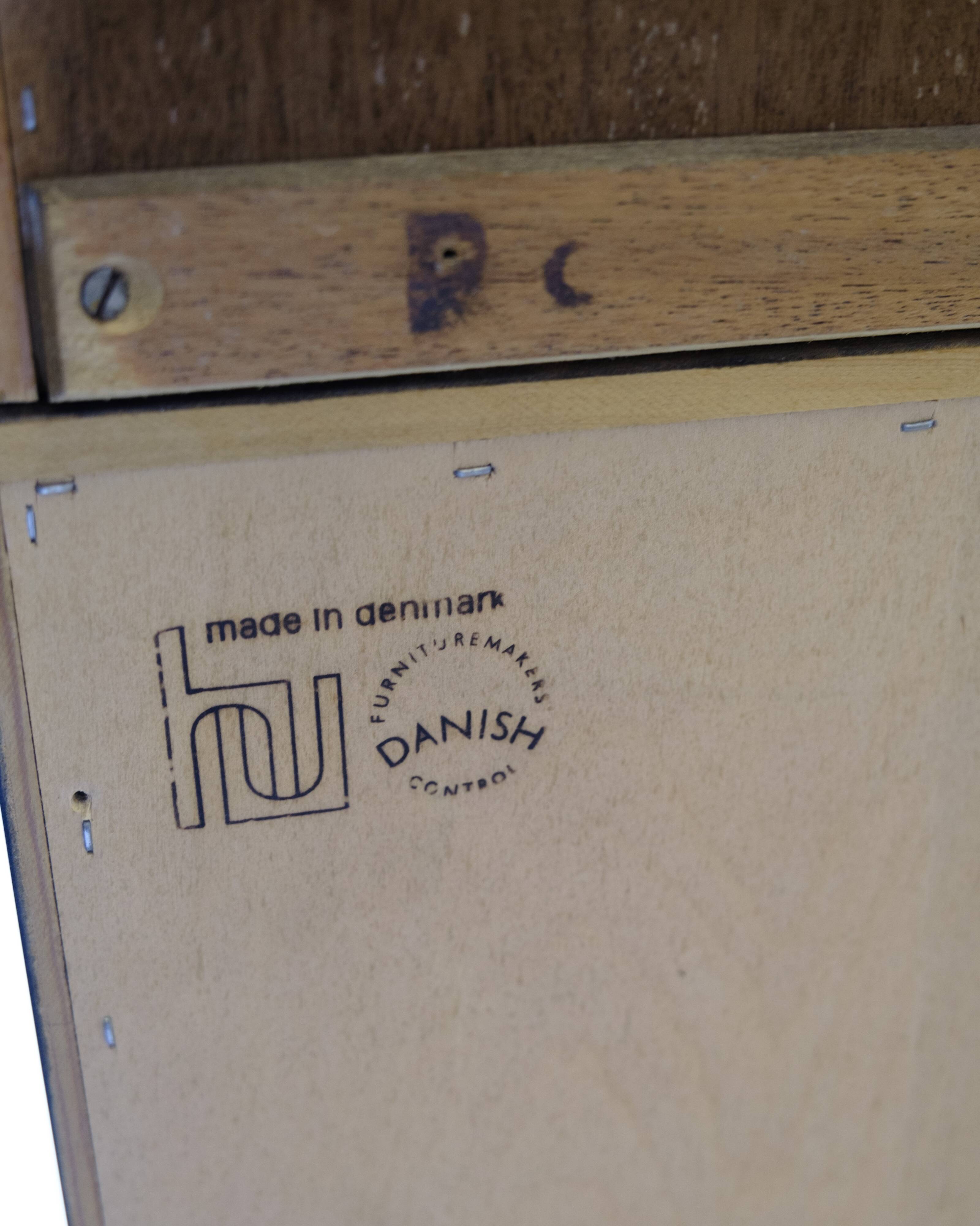 Bookcase Made In Rosewood By Hundevad Furniture From 1960s