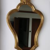Antique Louis XV gilded wood mirror