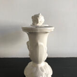 Antique porcelain candlestick