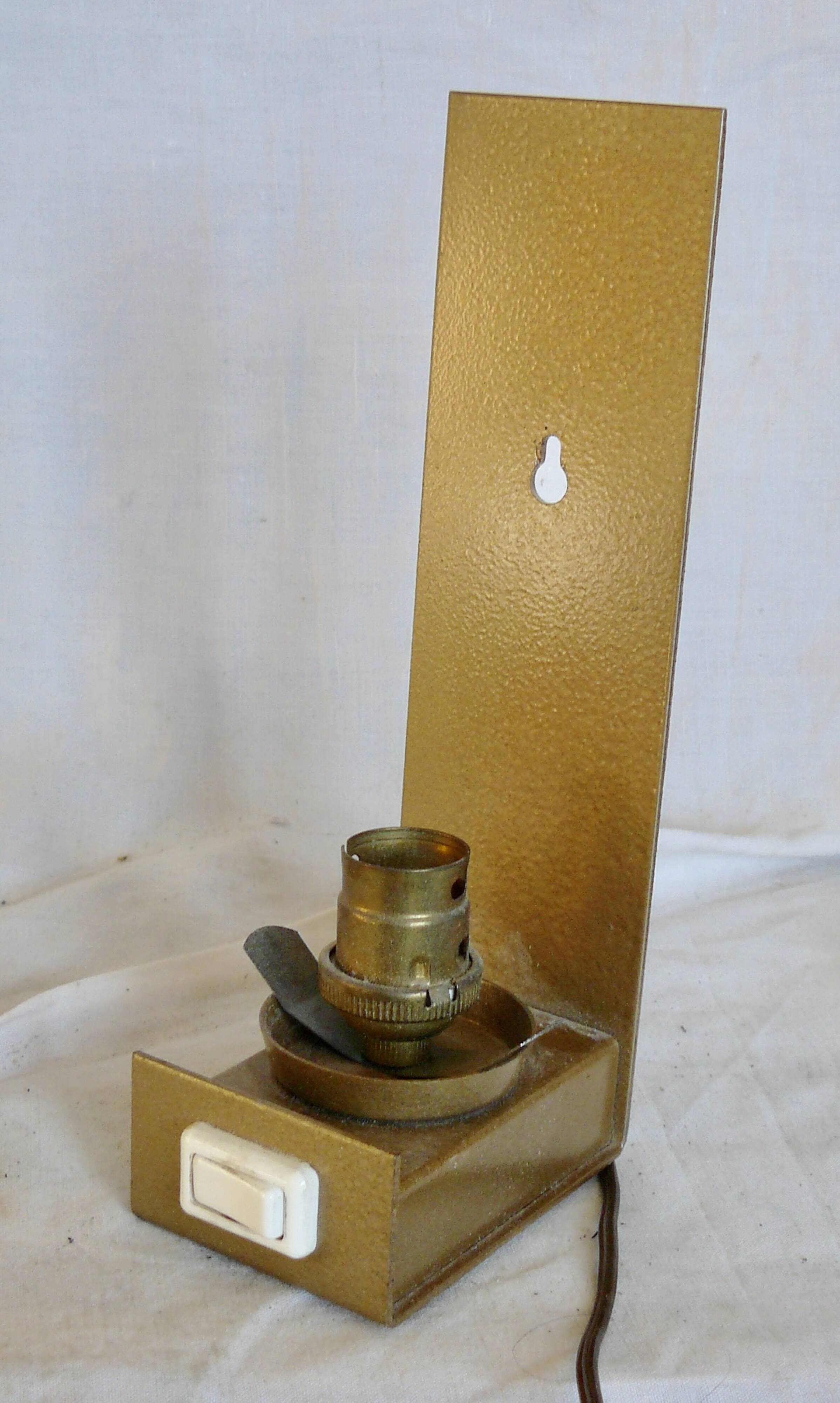 Pair of designer bedside lamps from 1950-60