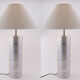 Tube lamps in aluminum 1970