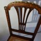 Pair of Louis XVI chairs circa 1870