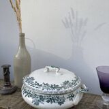 Iron earth tureen Saint Amand Guadeloupe ancient ceramic