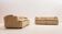 'Confidential' salon sofa 2x2 seats by Saporiti