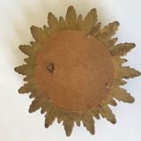 Sun mirror with domed mirror 1960  - 26x26cm
