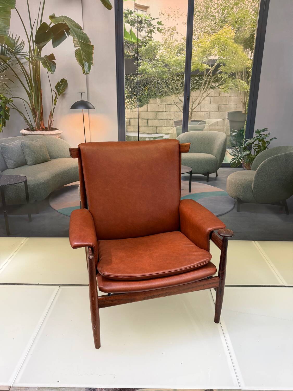 Armchair model Bwana designed by Finn Juhl.