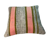 Vintage turkish kilim cushion cover 40 x 40 cm