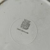 6 flat plates from the Onnaing Faïencerie
