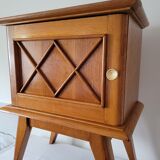 Bedside table compass legs