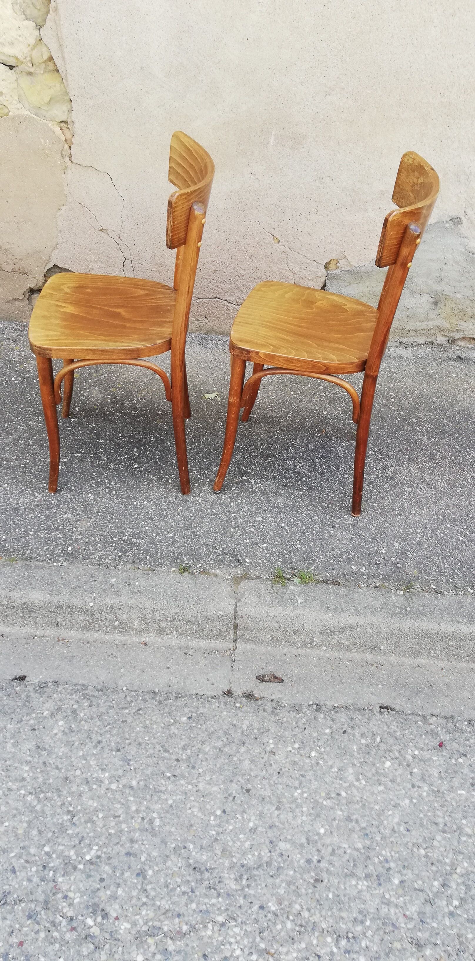 Paire de chaises bistrot Thonet